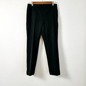 J Jill Premium Bi-Stretch Ankle Pants, Black, Size 2P
